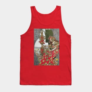 Vintage Victorian Calendar Art Tank Top